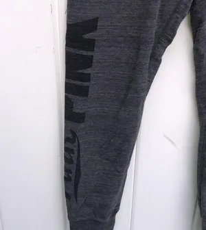 PINK Victoria's Secret sweatpants gray joggers size small stretchy pants pink vs thumbnail 2