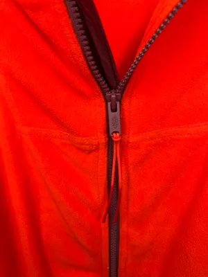 Free People Movement Oversized Colorblock Climber Red Poppy Combo Jacket thumbnail 6