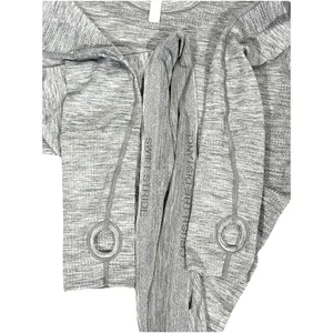 Lululemon Swiftly Tech Long Sleeve Shirt 2.0 Heathered Slate Gray Thumbholes 10 thumbnail 7