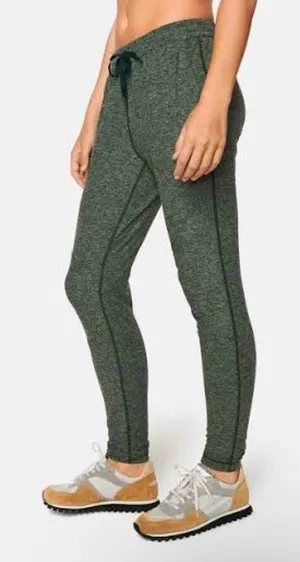 Outdoor Voices‎ Athleisure CloudKnit Jogger Pants Womens Size S Hunter Green thumbnail 1