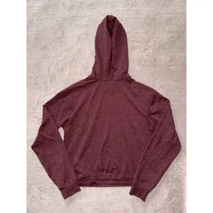Lululemon Sweater Womens Red Lead The Pack Hoodie Rulu Fabric Run size 4 thumbnail 4