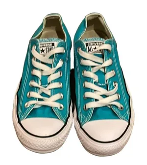 Converse Oxford Mediterranean Blue Low Top Sneakers Unisex M5 W7 144810F thumbnail 1