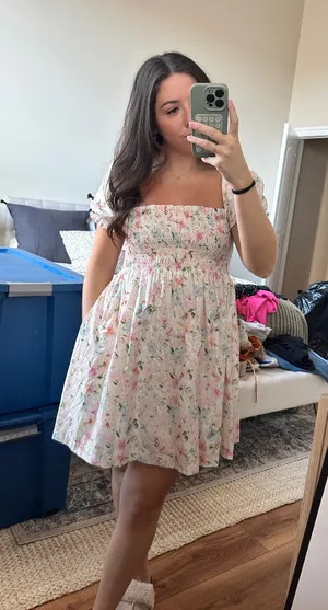 Floral Dress Abercrombie thumbnail 1
