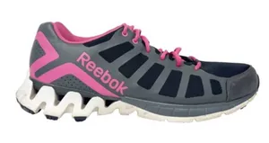Reebok zig tech shark 3.0 pink black running shoes sz 8 thumbnail 1