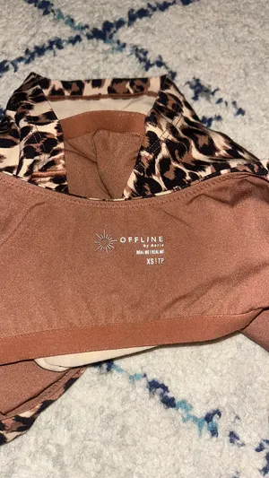 Aerie Cheetah Print Sports Bra Tank thumbnail 3