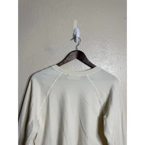 Self Contrast The Boss Graphic Crewneck Sweatshirt Ivory Womans S thumbnail 7