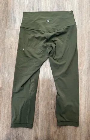 Lululemon‎ Align Women's Crop Leggings Size 8 Flaw thumbnail 1