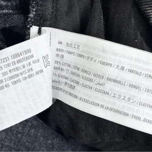 Abercrombie Straight Mid-Rise Jeans Curve Love 29/8 Short Black thumbnail 3