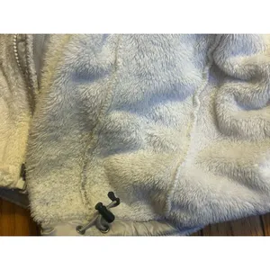 The North Face Women’s Full Zip Fleece Jacket White Size Large Soft Plush Warm thumbnail 7