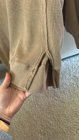Aerie Waffle Knit Sweater thumbnail 6