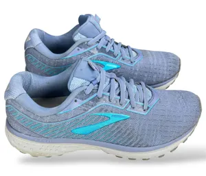 Brooks Ghost 12 Womens Running Shoes Size 10 Purple Blue 1203051B403 Sneaker thumbnail 1