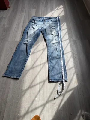 BKE Jake Straight Jeans Men’s Size 38x34 Distressed Denim thumbnail 8