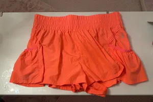XL Free People Shorts Get Movement Your Flirt On coral thumbnail 1