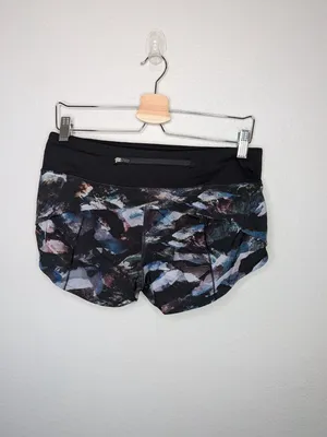 Lululemon Womens Speed Up Shorts 2.5" Size 6 Multicolor Running thumbnail 3