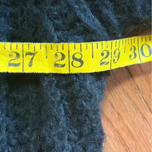 Free‎ People My Only Sunshine Cowl Neck Sweater Black Wool Alpaca Blend Small thumbnail 4