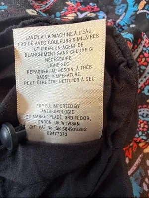 Anthropologie Vanessa Virginia Women’s Paisley Pattern V-neck Dress Size XS thumbnail 9