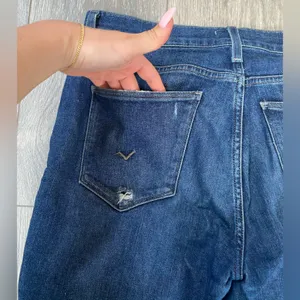 Hudson - Blair High Rise Super Skinny Ankle Medium/Dark Wash Jeans - Size 30 thumbnail 8