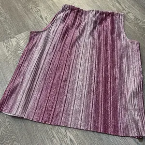 NWT Women’s Espresso XL Sparkle Purple Blouse Top thumbnail 1