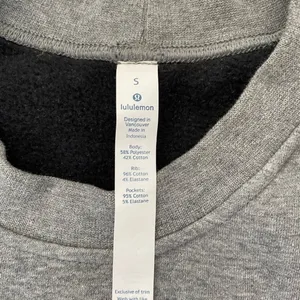 Grey Lululemon Crew Neck Size S thumbnail 2