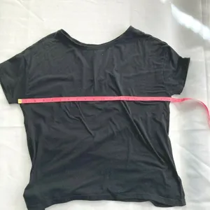 Athleta Top‎ Black plain Tee Shirt Short Sleeve XS thumbnail 6