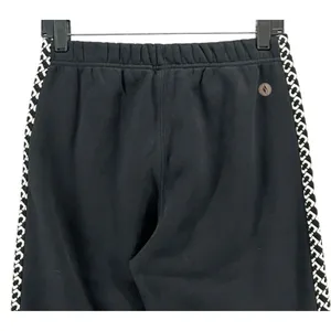 Diane‎ Von Furstenberg DVF x Skechers Joggers Black Fleece Sweatpants Cozy XS thumbnail 6