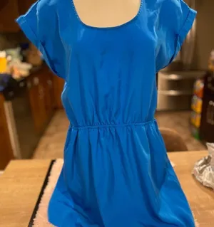 Candie’s blue dress thumbnail 1