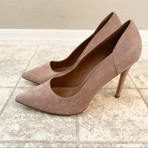 Steve Madden Pallass Blush Suede Stiletto Heel Size 9.5 thumbnail 7