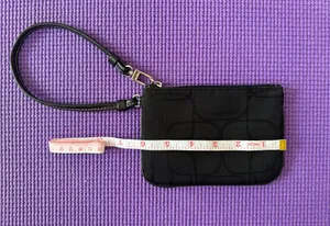 EXPRESS Logo Wristlet - Black Canvas thumbnail 12