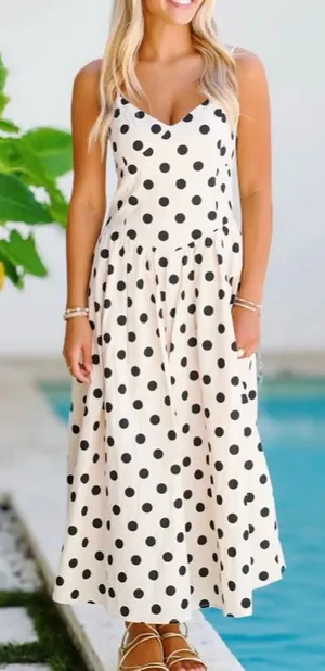 Polka dot dress thumbnail 1
