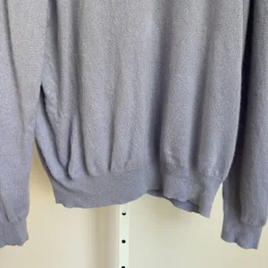 Charter Club‎ Cashmere Office Siren Academia Preppy Mock Neck Sweater XL Purple thumbnail 3