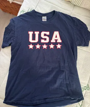 USA Olimpics Tshirt Size L thumbnail 1
