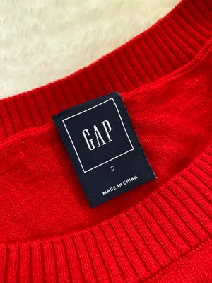 Gap Red Sweater Size S❤️ thumbnail 3