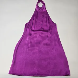 SNDYS x REVOLVE Halter Mini Dress in Purple thumbnail 3