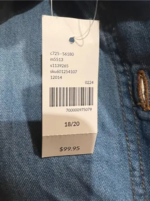 NWT Lane Bryant plus size denim dress, size 18/20 Western, rodeo, cowgirl thumbnail 8