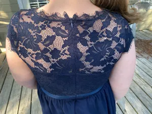 Navy blue formal dress Size XS thumbnail 4