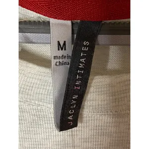 Jaclyn Intimates Christmas Naughty but Nice soft leisure shirt grey pj top Sz‎ M thumbnail 6