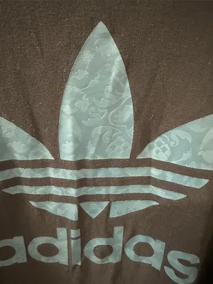 adidas Black Tee with Teal Trefoil and Stripes thumbnail 5