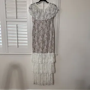 NWT JLUXLABEL White Lace Dress thumbnail 4