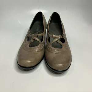 Clarks‎ leather pumps comfort shoes size 8 thumbnail 2