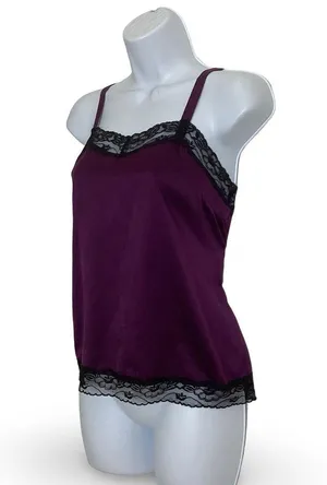 Xhilaration Lace Trim Cami Top thumbnail 2