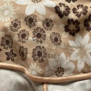 Aerie Offline Real Me High Waisted Pocket Legging Floral Size L in Soft Oat thumbnail 6