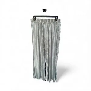 Rachel Zoe Pleated Mettalic Top and Bottom Pants Size Small thumbnail 2