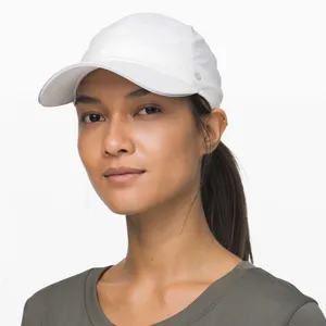Lululemon Fast and Free Running Hat Women OS White Performance Athletic‎ Cap thumbnail 1