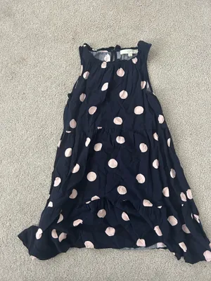 loft polka dot dress thumbnail 3
