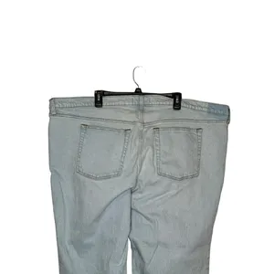 Abercrombie & Fitch Women‎ Jeans The Straight Leg High-Rise Stretch Denim 37/24R thumbnail 10
