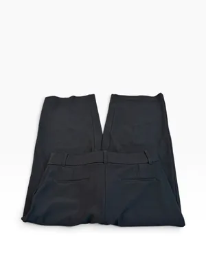 AMANDA + CHELSEA black ribbed dress pants thumbnail 2