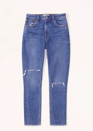 Curve Love High-Rise Skinny Jeans Abercrombie thumbnail 5