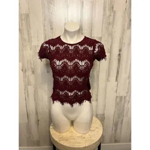 Burgundy top  thumbnail 4