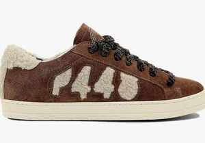 - P448 John Faux Shearling Sneakers thumbnail 1