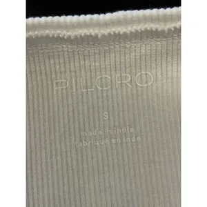 Pilcro Shirt Womens Small White Henley Puff Short Sleeve Textured Tee Top thumbnail 8